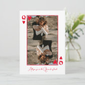 私のハート写真バレンタインデーの女王 シーズンカード (スタンド正面)