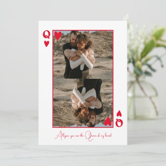 私のハート写真バレンタインデーの女王 シーズンカード (スタンド正面)