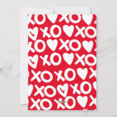 私のハート写真バレンタインデーの女王 シーズンカード (裏面)