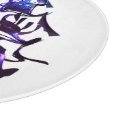 私のハート切り盤の鎖をはずす カッティングボード (角)