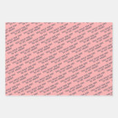 私のハート包装鍵シートに紙 ラッピングペーパーシート (正面3)