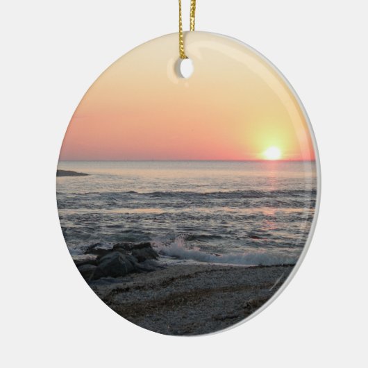 私のハート常にで セラミックオーナメント (左)