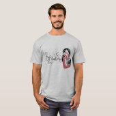私のハート愛音楽 Tシャツ (正面フル)