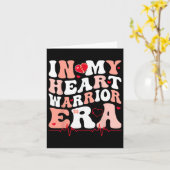 私のハート戦士の時代にChdハート病が待っている カード (黄色い花)