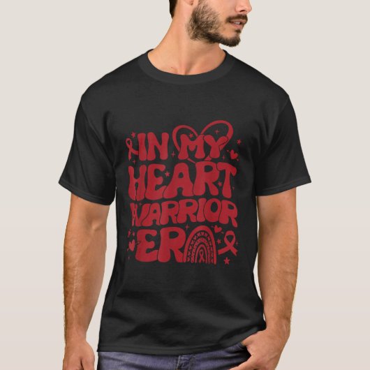 私のハート戦士の時代のハート病認識度Ch Tシャツ (正面)
