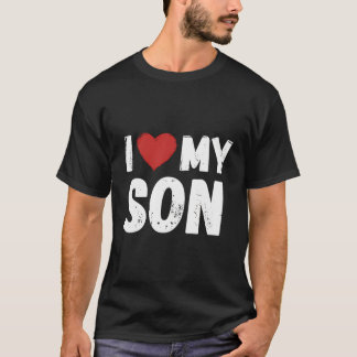 私のハート私の息子を愛する Tシャツ