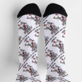 私のハート解剖学的ハート ソックス (上部)