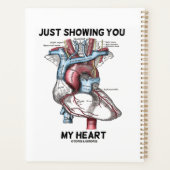 私のハート解剖学的ハート プランナー手帳 (裏面)