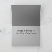 私のハート誕生日 カード (内部)