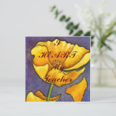 「私のハート」の先生葉書 (スタンド正面)