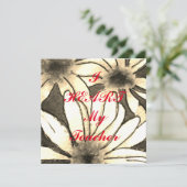 「私のハート」の先生葉書 (スタンド正面)