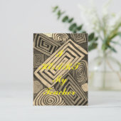 「私のハート」の先生葉書 ポストカード (スタンド正面)