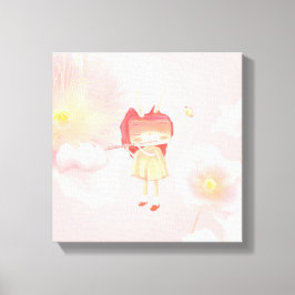 私のハート キャンバスプリント