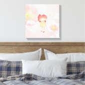 私のハート キャンバスプリント (インサイチュ (寝室))