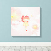 私のハート キャンバスプリント (インサイチュ (ウッドフロア))