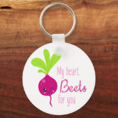 私のハート キーホルダー (正面)