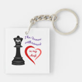 私のハート キーホルダー (裏面)