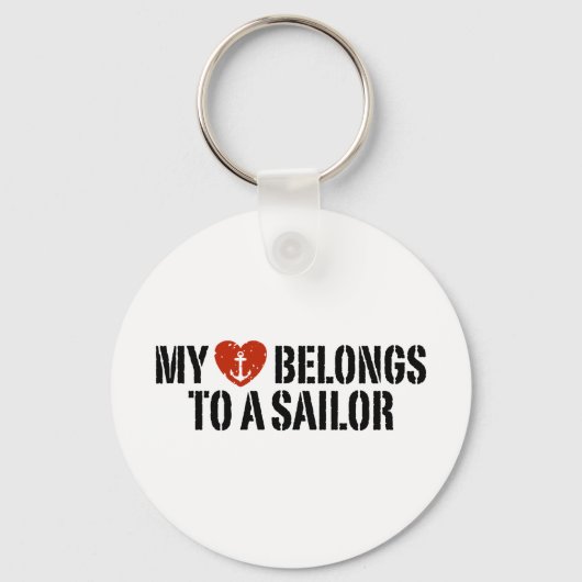 私のハート キーホルダー (正面)