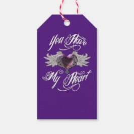 私のハート ギフトタグ