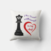 私のハート クッション (裏面)