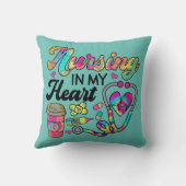 私のハート クッション (裏面)