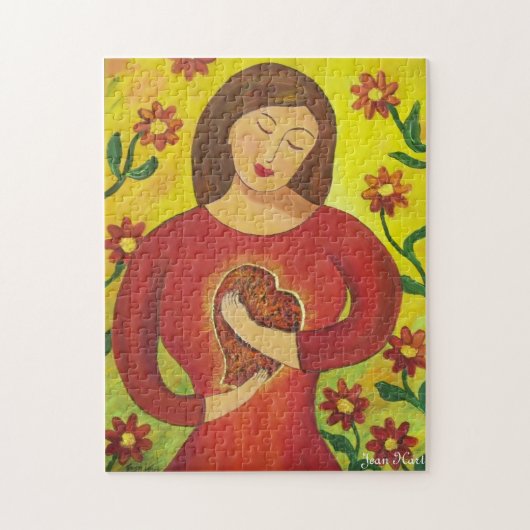 私のハート ジグソーパズル (縦)