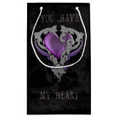 私のハート スモールペーパーバッグ (裏面)