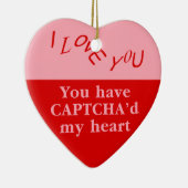 私のハート セラミックオーナメント (右)