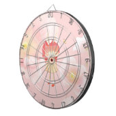 私のハート ダーツボード (正面右)