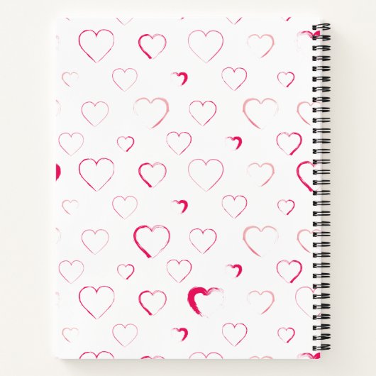 私のハート ノートブック (裏面)