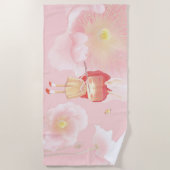 私のハート ビーチタオル (正面)