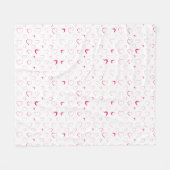 私のハート フリースブランケット (正面(横))