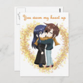 私のハート ポストカード (正面/裏面)