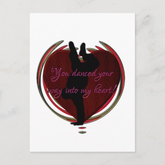 私のハート ポストカード (正面)