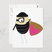 私のハート ポストカード (正面/裏面)