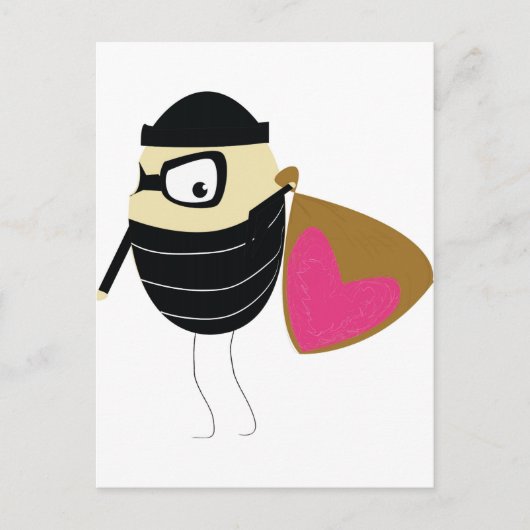 私のハート ポストカード (正面)