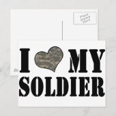 私のハート ポストカード (正面/裏面)