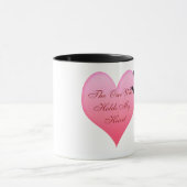 私のハート・マグカップを持つ人 マグカップ (中央)