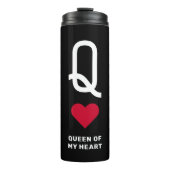 私のハート |名前をカスタムする4ユニーク写真 タンブラー (正面)