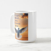 私のハート、心、魂はイエスに属する コーヒーマグカップ (正面左)