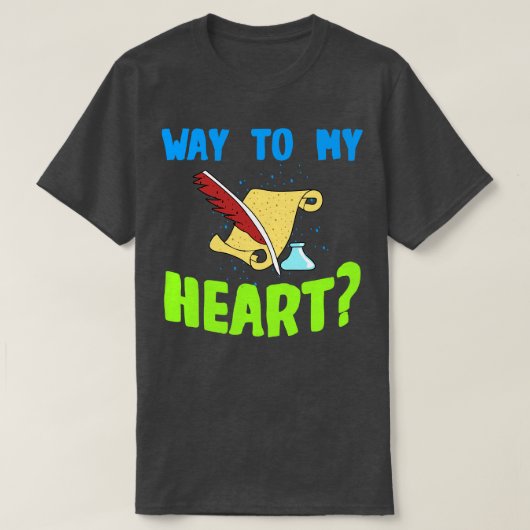 私のハート Tシャツ (デザイン正面)