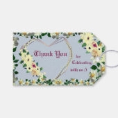 私のハート- Weddomg Friends ギフトタグ (正面(横))