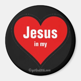 私のハートgotGod316.com マグネット