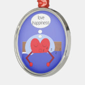 私のハートIIの夢 メタルオーナメント (左)