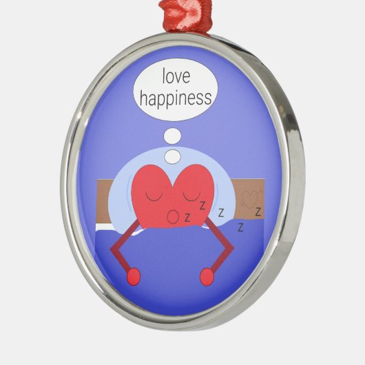 私のハートIIの夢 メタルオーナメント (左)