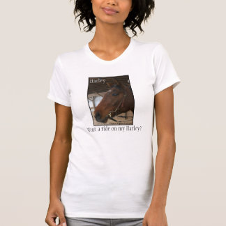 私のハーレーで乗りたいと思って下さいか。 Tシャツ