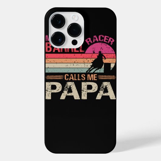 私のバお気に入りのレルレーサーは私にPapaヴィンテージT-Sと呼ぶ iPhoneケース (裏面)
