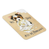 私のバイオワーテリア食べー私の宿題マグネット マグネット (右側)