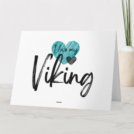 私のバイキング カード (裏面)