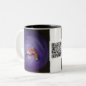 私のバイクのマグ ツートーンマグカップ (正面左)